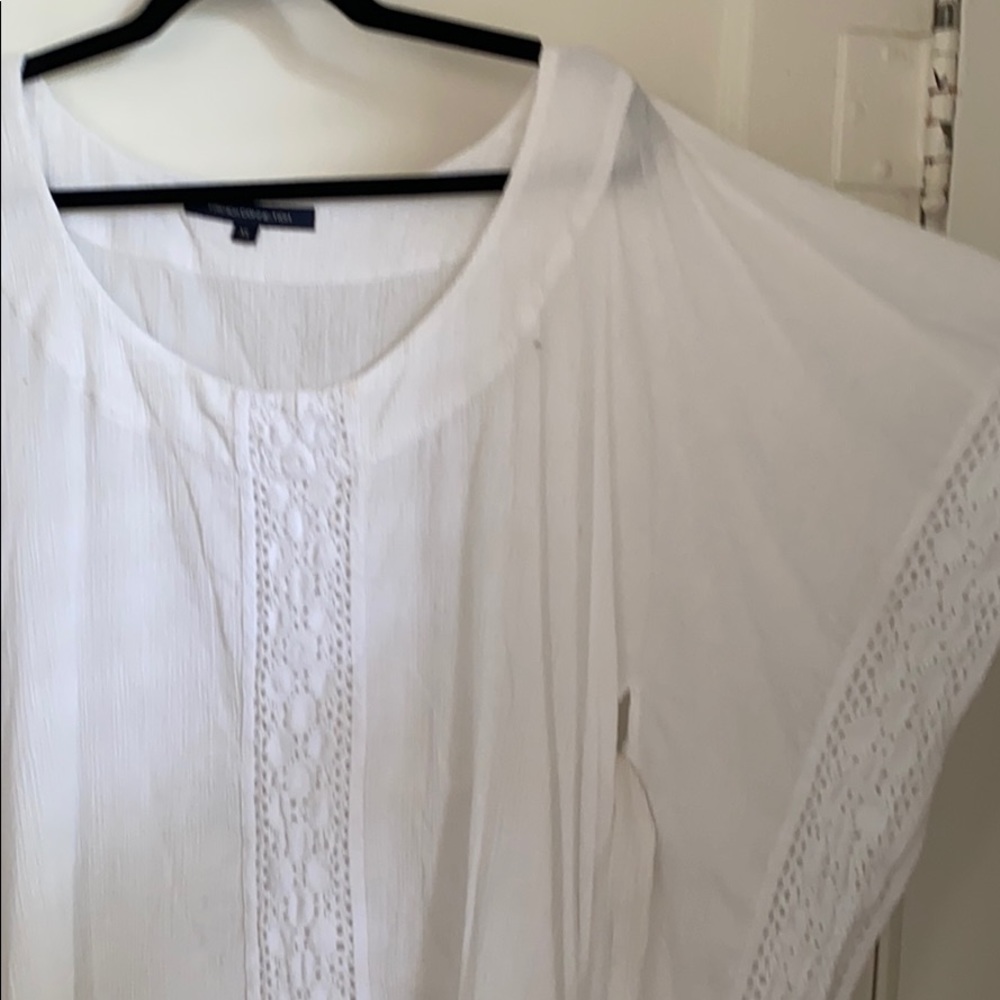 Beach cover up with belt